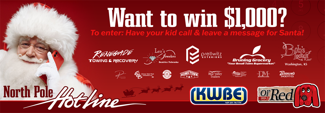 The KWBE and Ol' Red North Pole Hotline