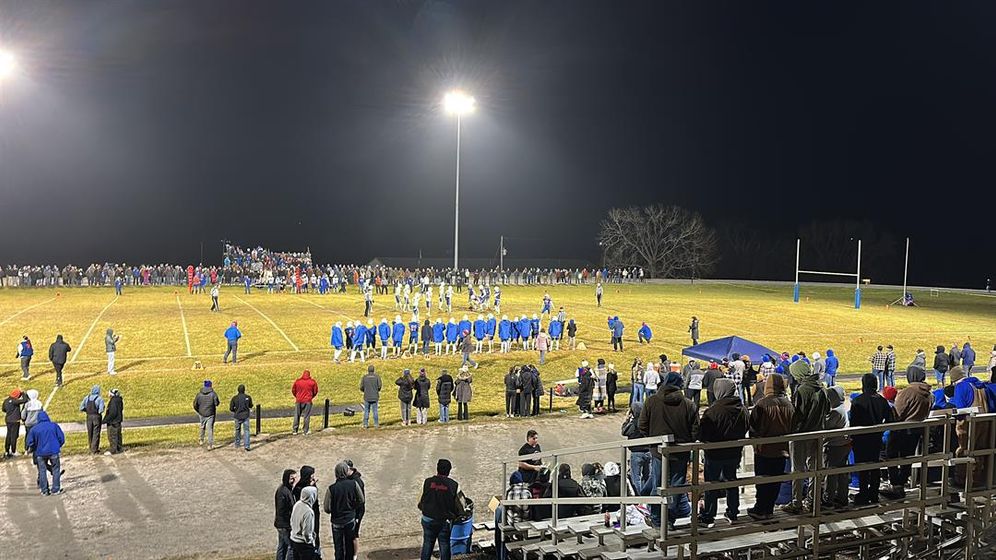 Hanover defeats Axtell in the semifinal of the 2025 KSHSAA football postseason