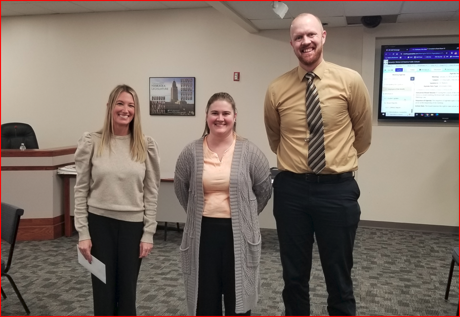 Jami Vater, Kayla Boellstorff, James Ford