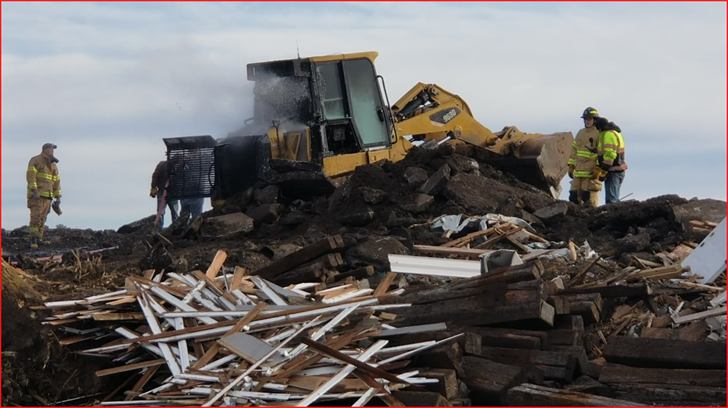 Machine being used at C-and-D site