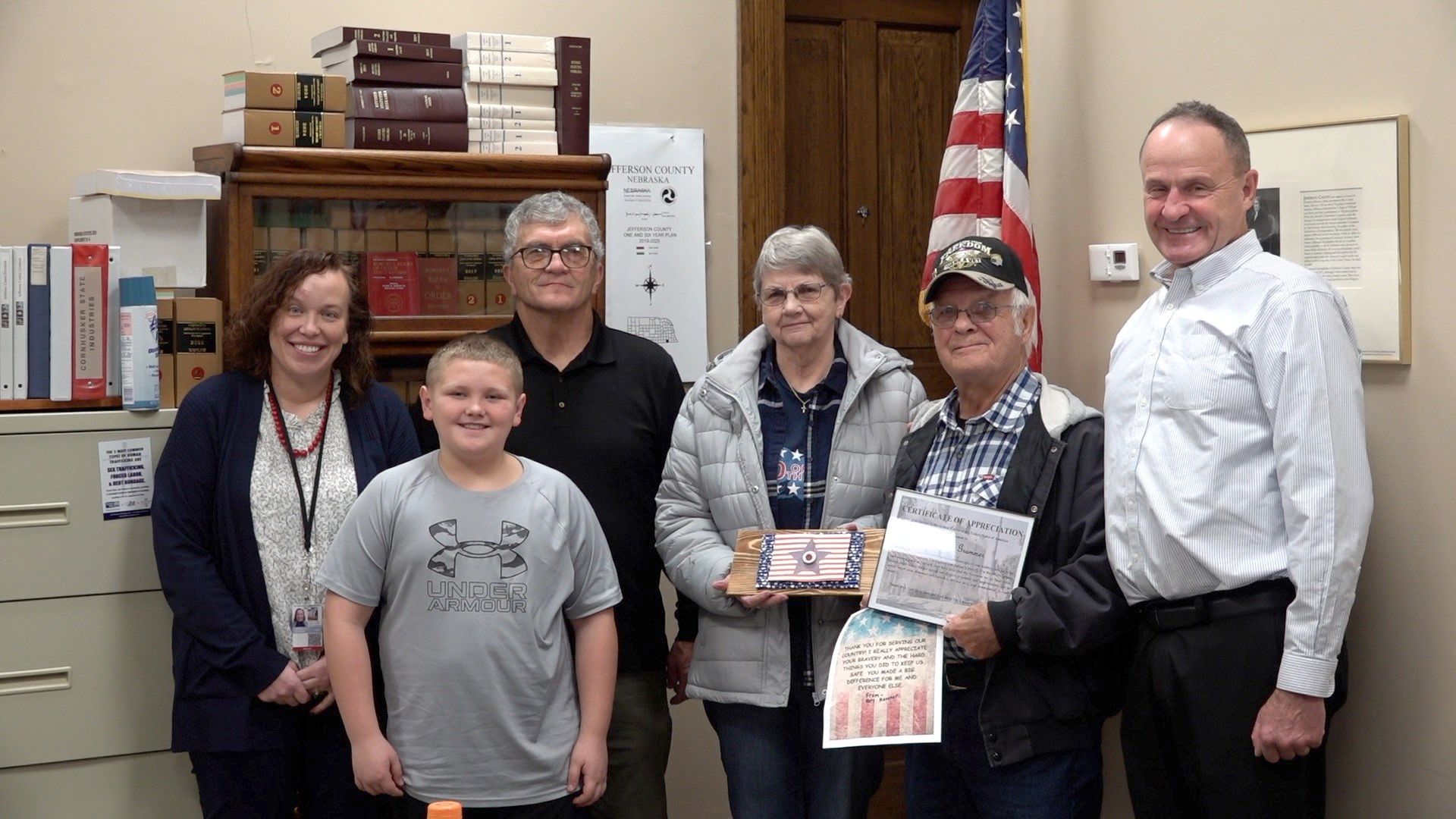 Terry Grammer recognized as January 2026 Jefferson County Veteran of the Month