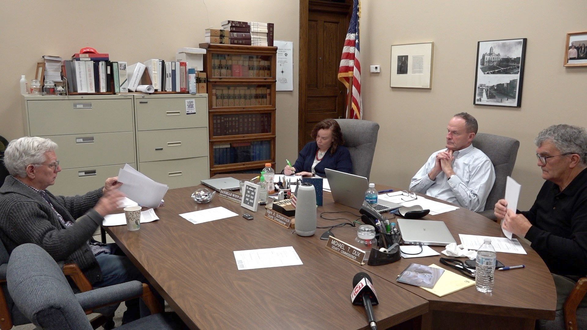 Dux elected new chair, PWF road updates, and questions about a SENDD proposal: Jefferson County Commissioners roundup