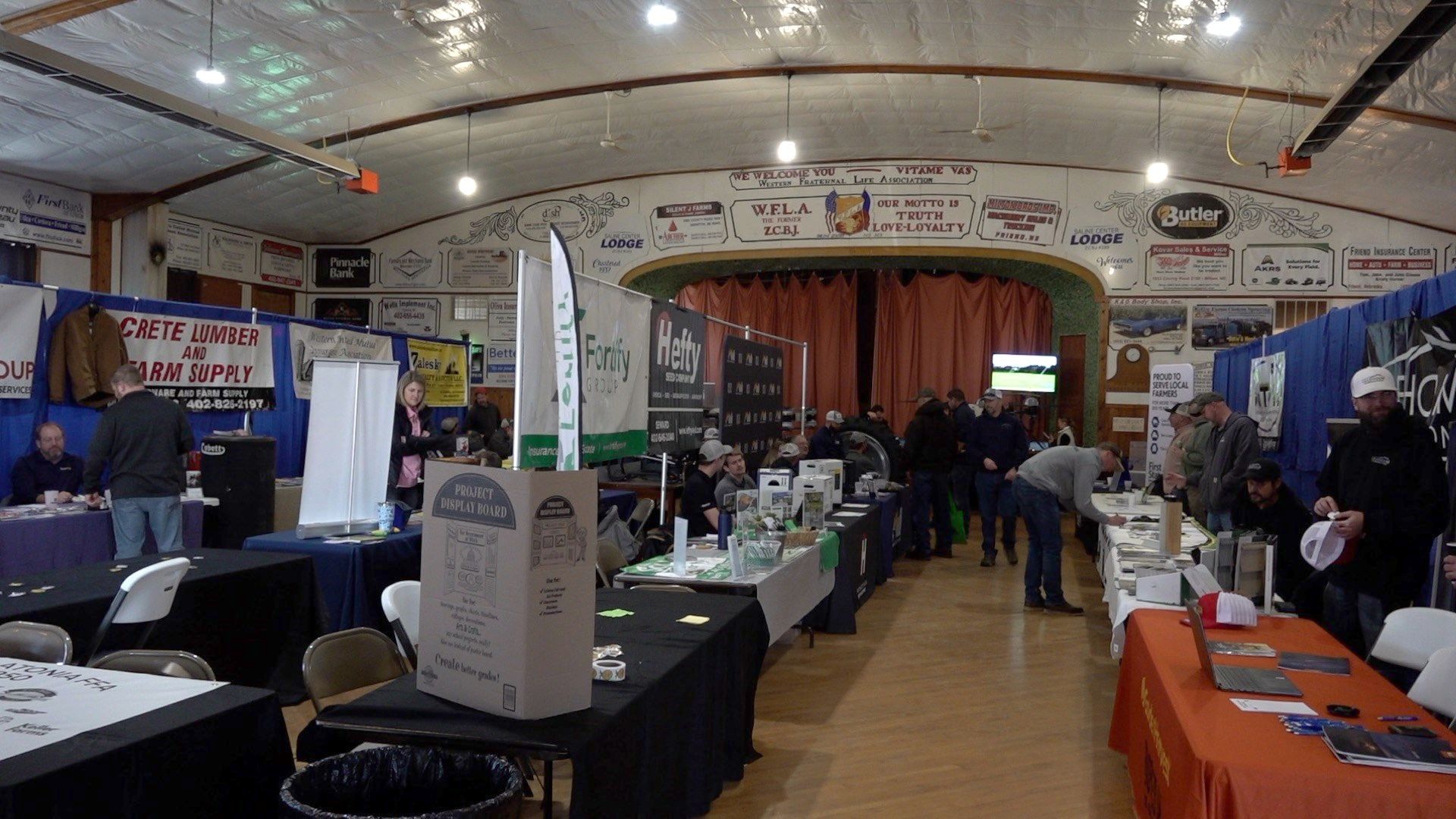 Southeast Nebraska Farm Show connects Wilber-Clatonia FFA students to past and future of farming