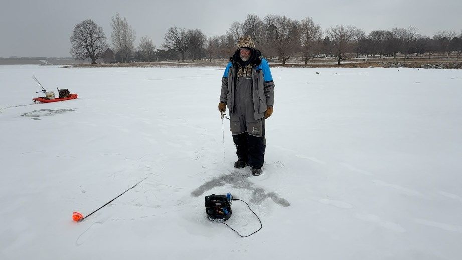 After warm start to winter, ice fishing conditions arrive across Nebraska