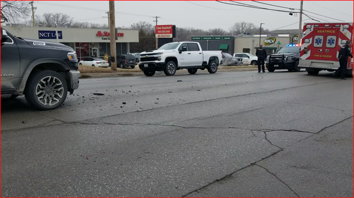 Collision involves three vehicles, on North 6th in Beatrice
